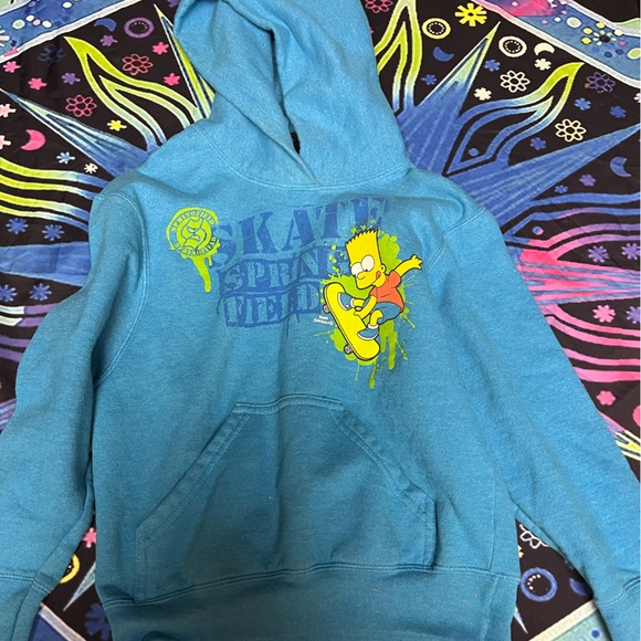 Universal Studios Bart Simpson hoodie S - Picture 1 of 2